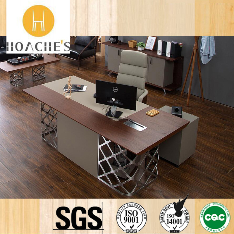 Classical New Style Computer Desk with PVC (V25)