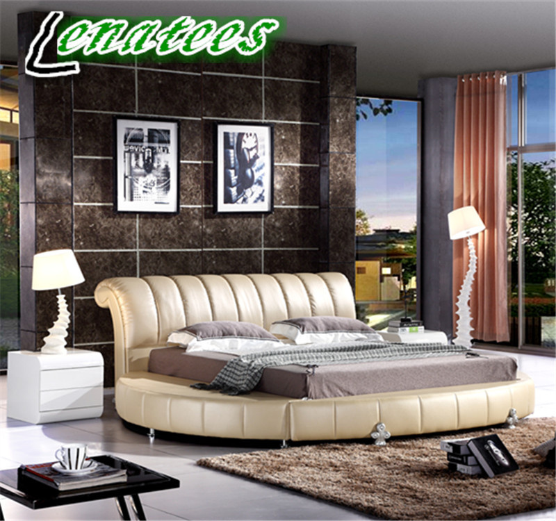 A571 Round Bed Bedroom Furniture Design King Bed