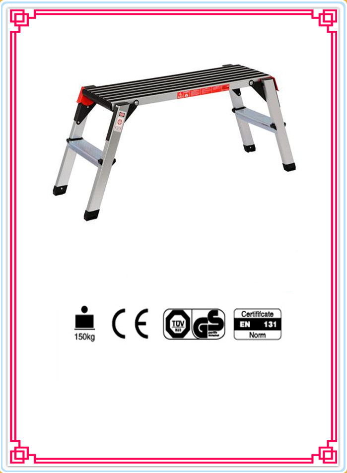 Aluminium Working Platform Ladder with En131 Certificate