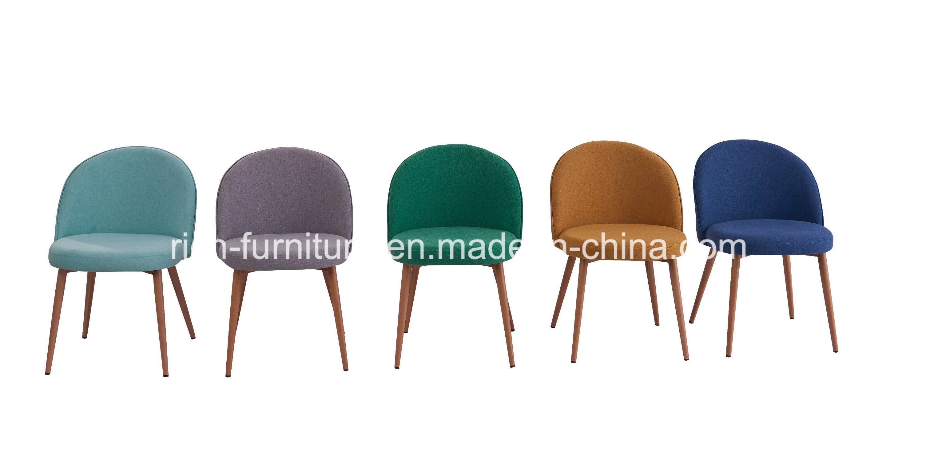 Fabric Padded Seat Dining Chair