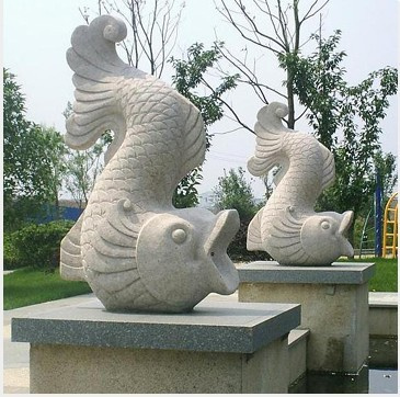 Natural Granite Stone Animal Sculpture for Garden