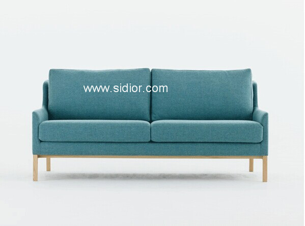 (SD-6004) Modern Hotel Office Furniture Wooden Leisure Fabric Sofa
