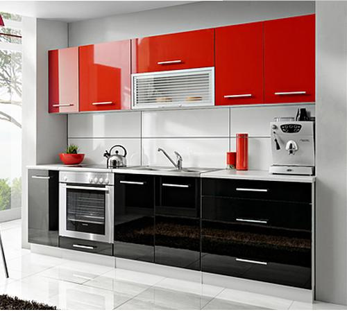 Modern Wooden L-Shaped Commercial Kitchen Cabinet (ZHUV)