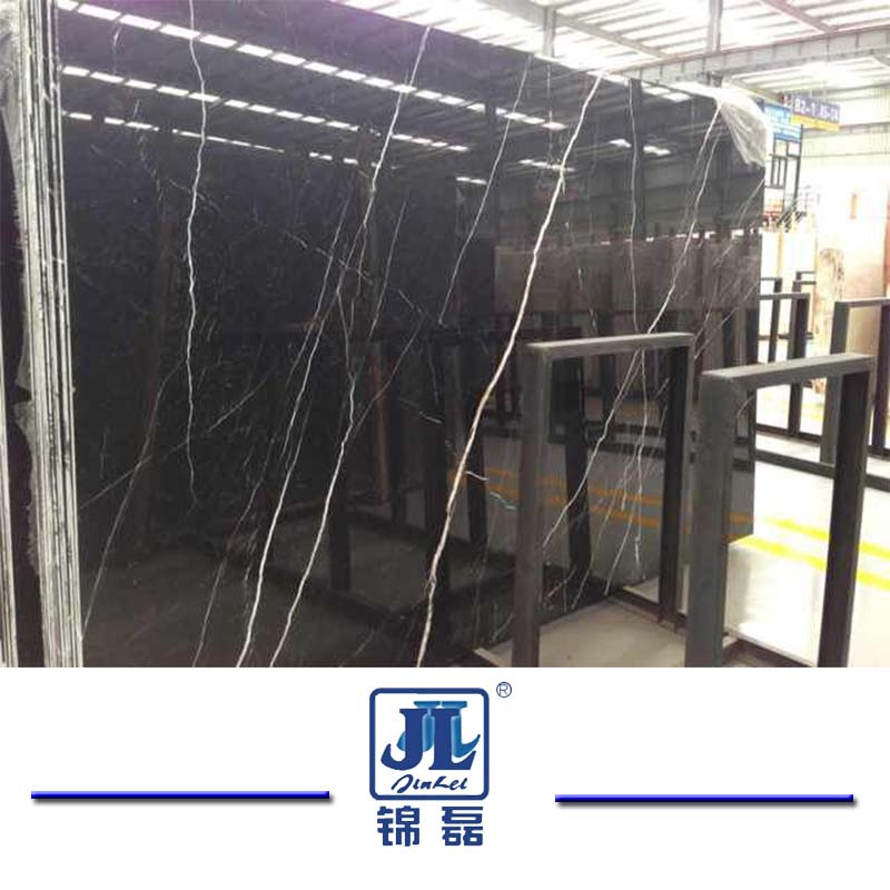 Cheap Black Natural Marble Stone Nero Marquina
