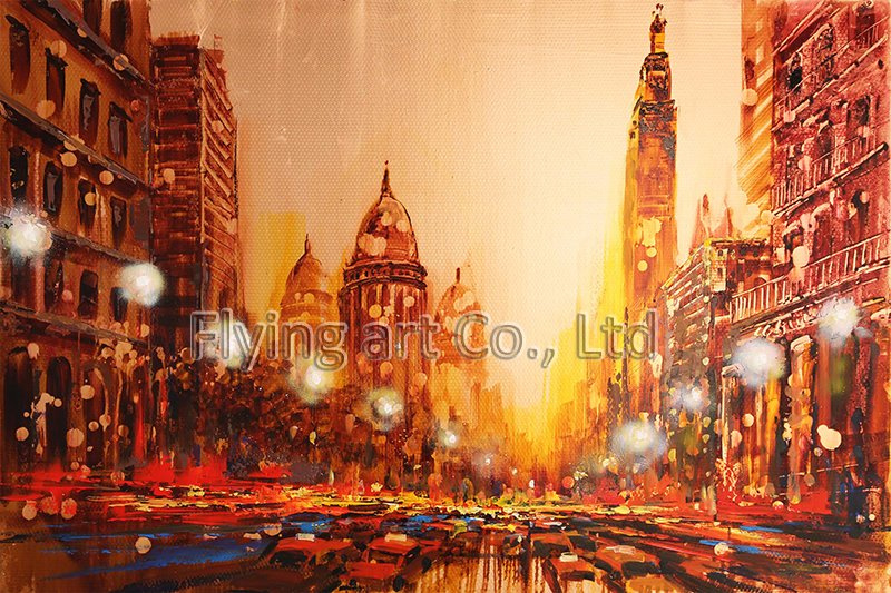 Reproduction Modern Wall Art for City