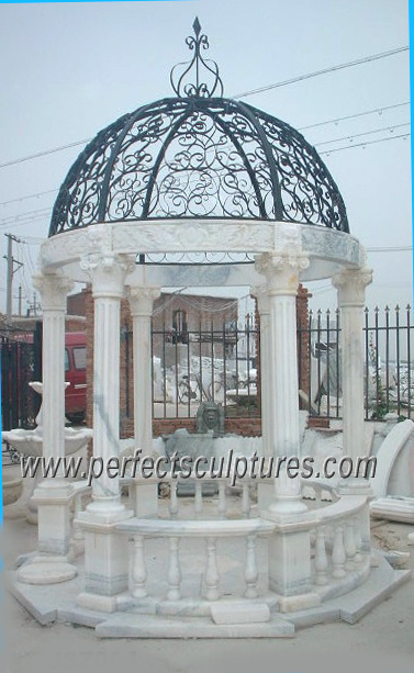 Antique Garden Pavilion with Stone Marble Granite Sandstone Limestone (GR029)