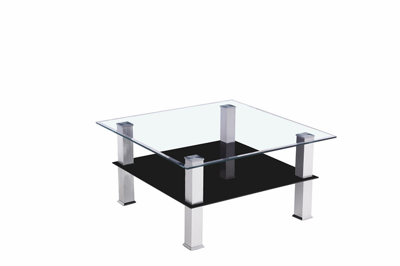 Simple Style Tempered Glass Table (CT082)