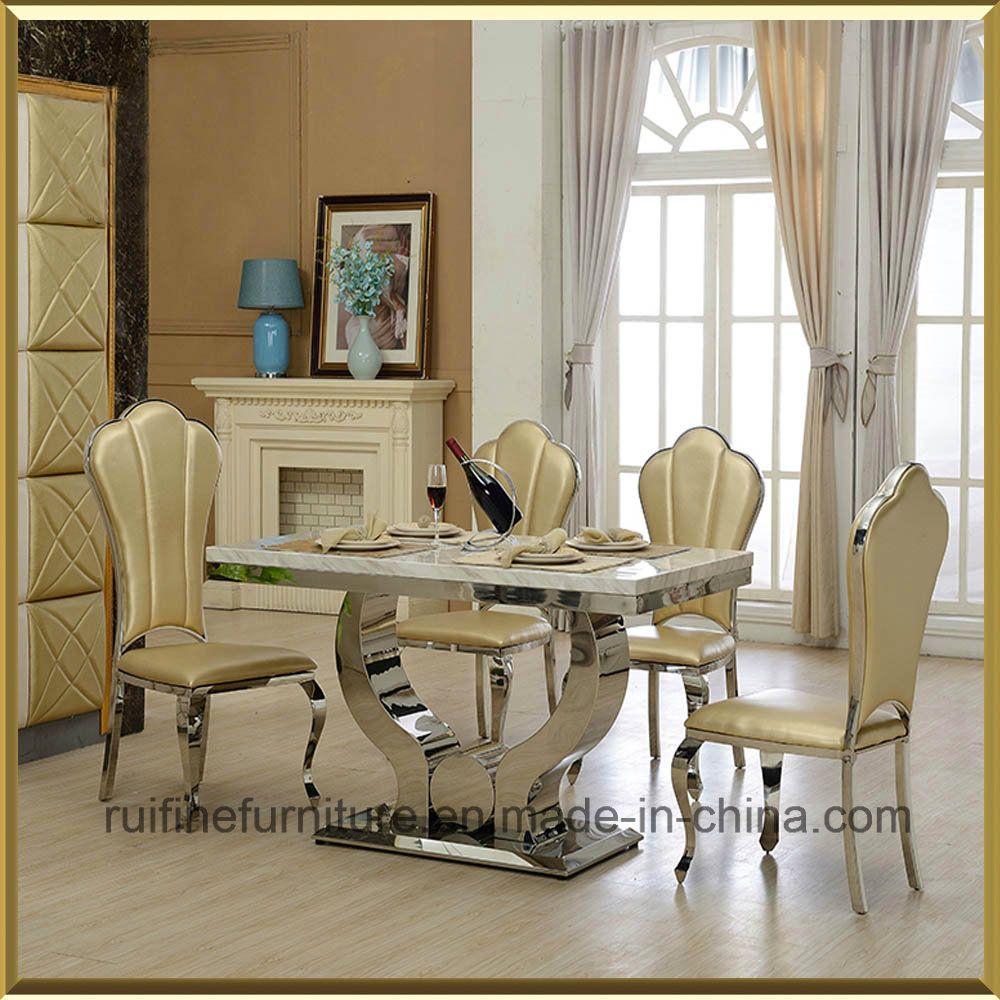 Modern Wholesale King Throne Back Faux Leather Dining Chair