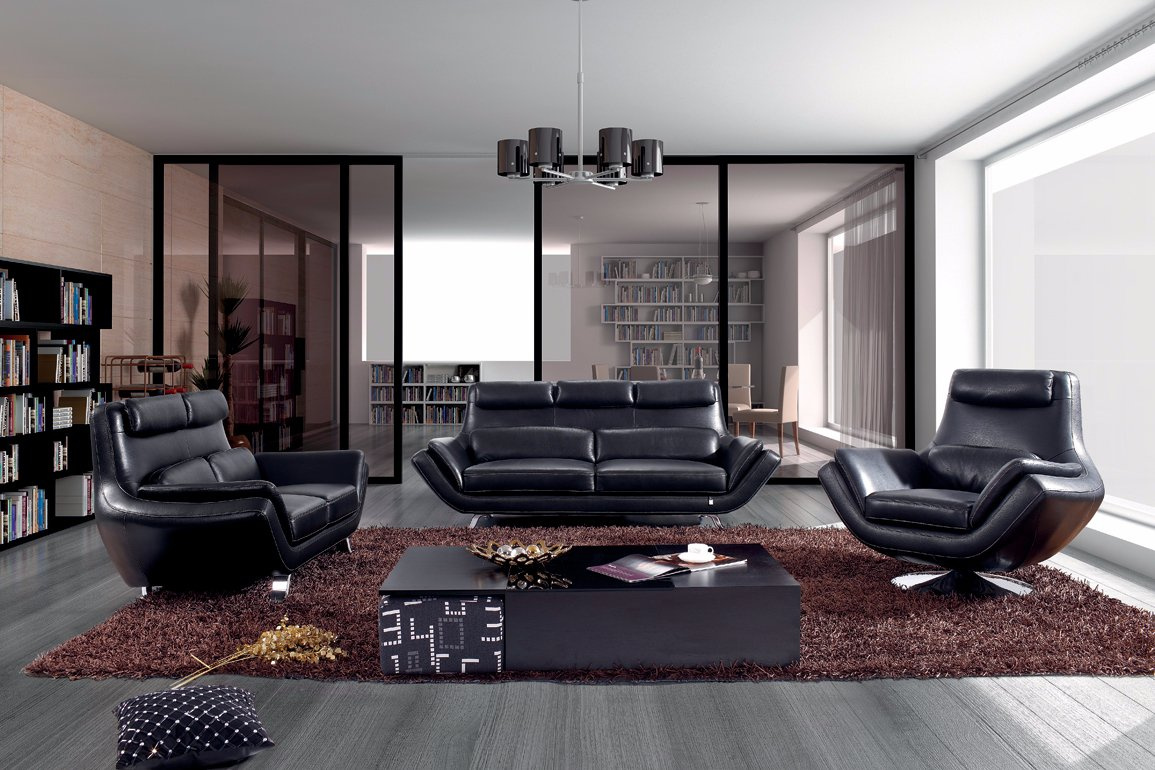 Modern Furniture Top Leather Sofa Sbl-9009