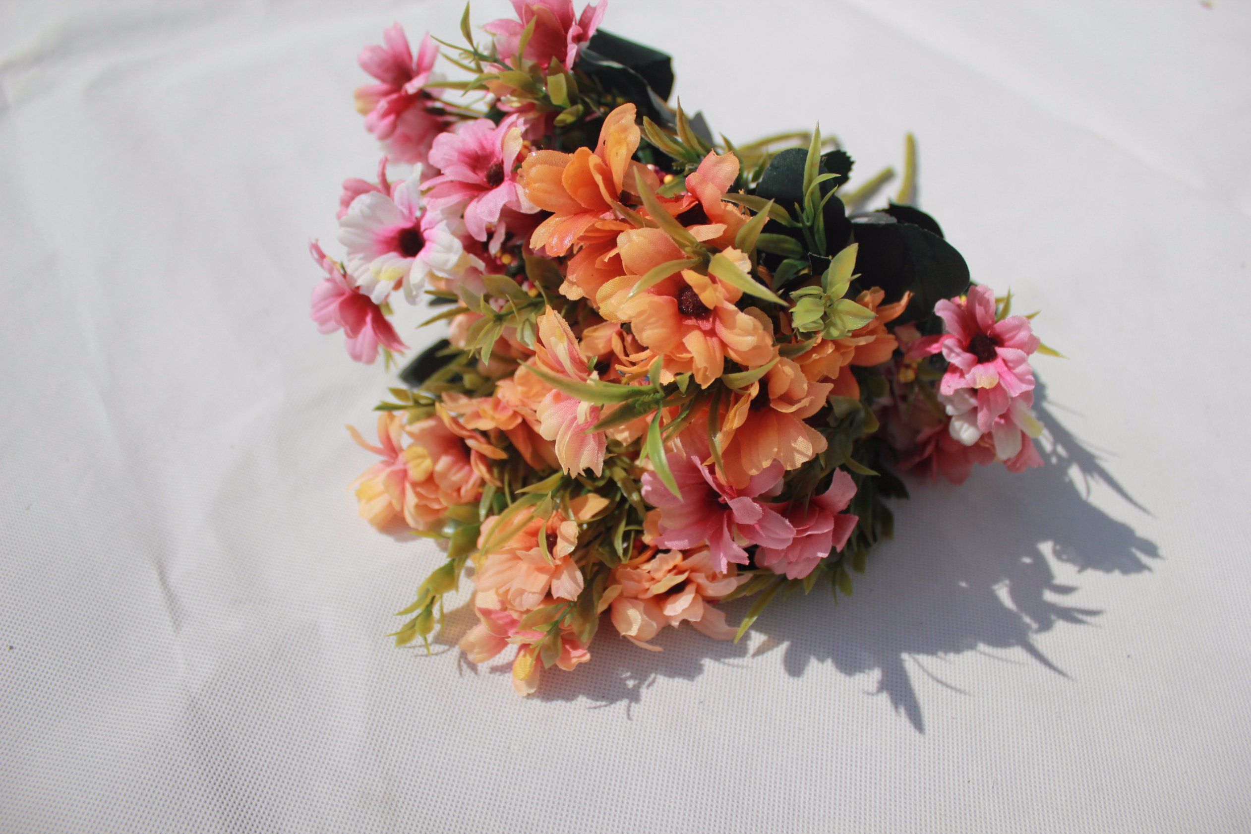 Silk Artificial Flowers Daisy Fake Flowers for Home Wedding Decoration