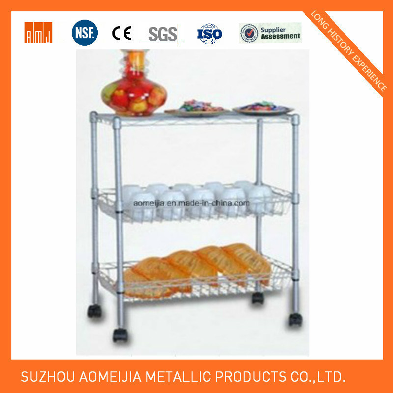 Hot Sale Metal Storage Display Wire Shelf for Hungary