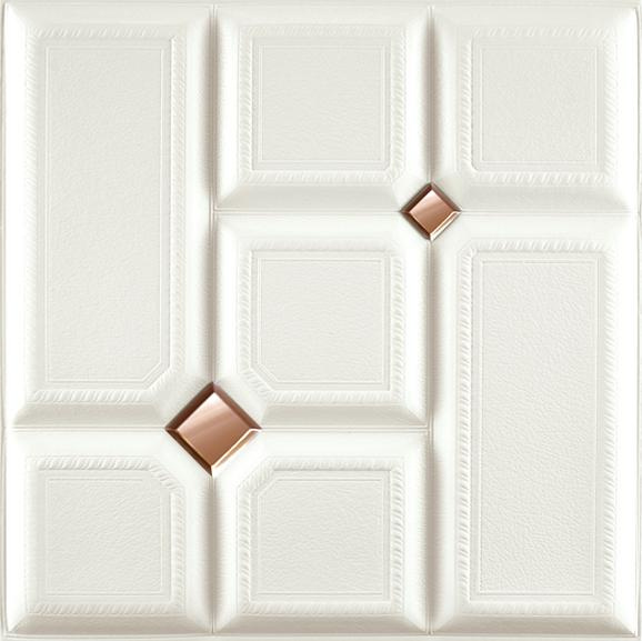 China Suoya 1073 Embossed 3D Leather Panel for Wall Decoration