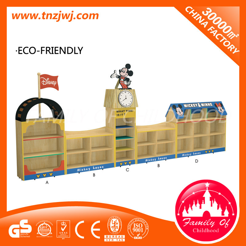 Nursery Wooden Furniture Bag Cabinet