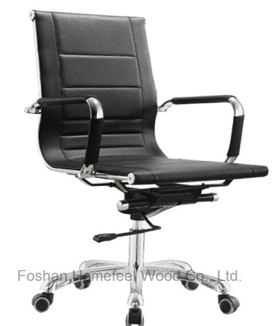 High Quality PU Leather Middle Back Conference Meeting Chair (HF-CH021B)