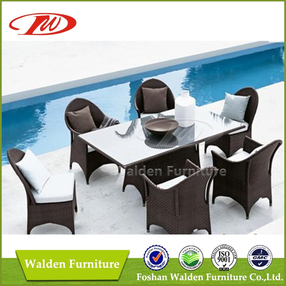 Wicker Furniture, Dining Table & Chairs (DH-9587)