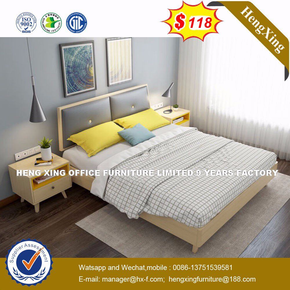 China 20 Years Manufacturing Experience	 Hotel Room Bed (HX-8NR0634)