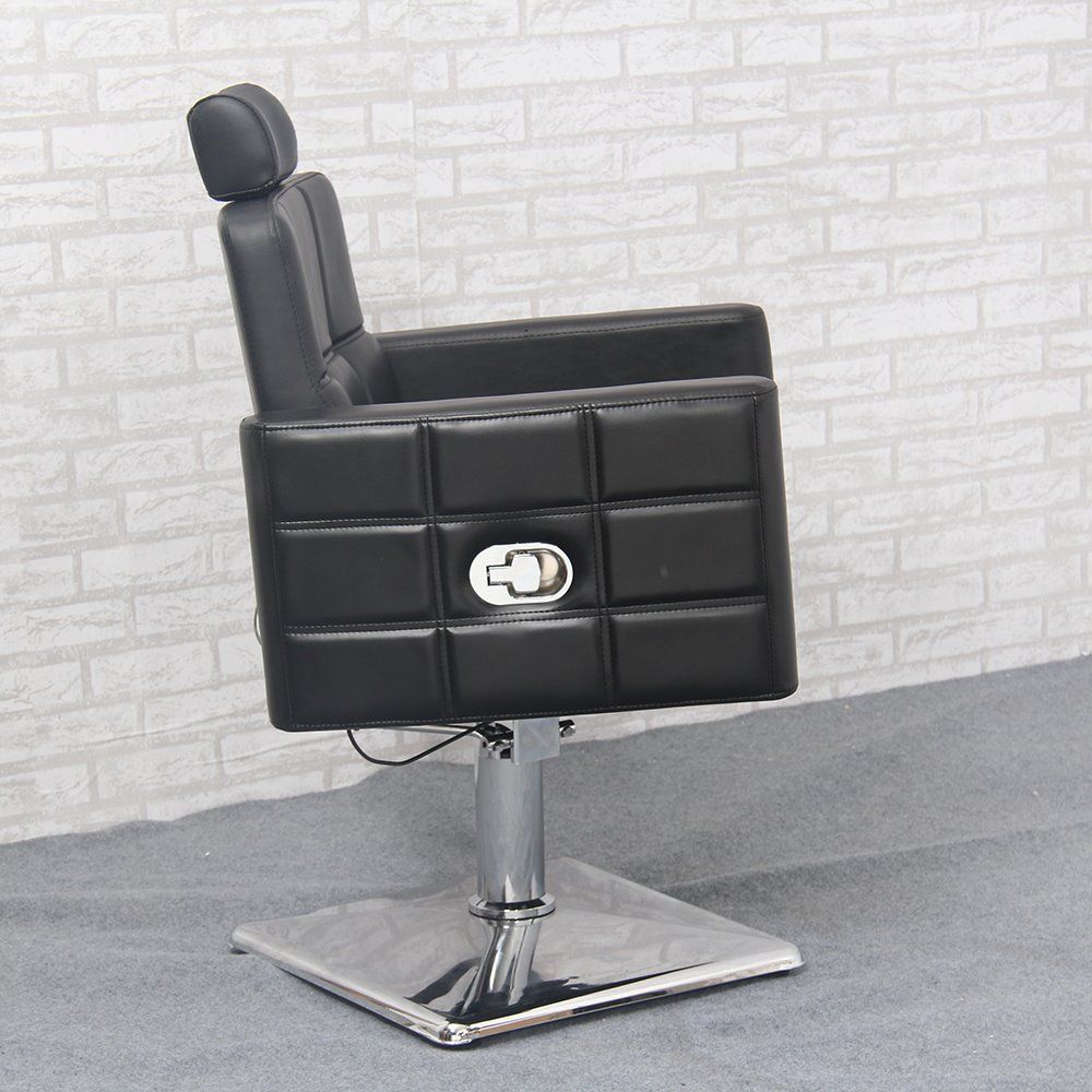 Unique Styling Chair with Headrest Stitching Barber Styling Chair