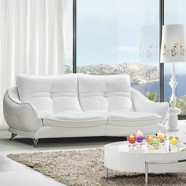 Best Quality Fashion Office Furniture Leather Sofa (621#)