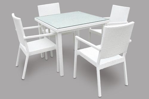Outdoor Rattan Furniture Leisure Chair and Table-11