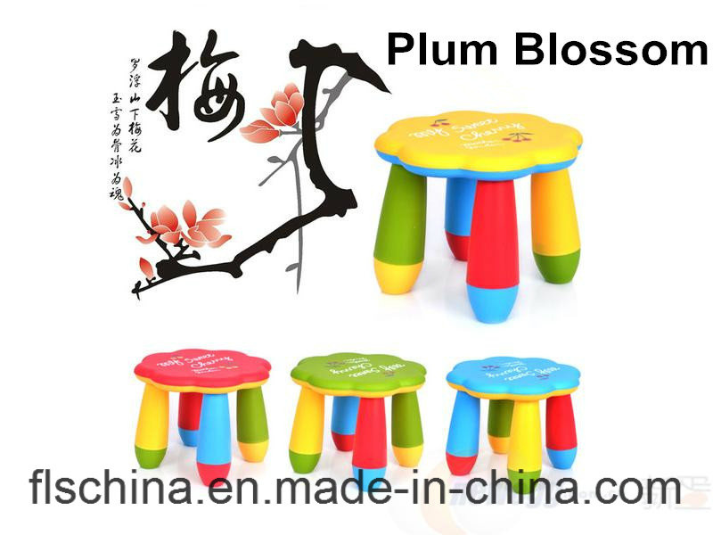 Eco-Friendly Plastic Kids Stool for Baby Kids Child