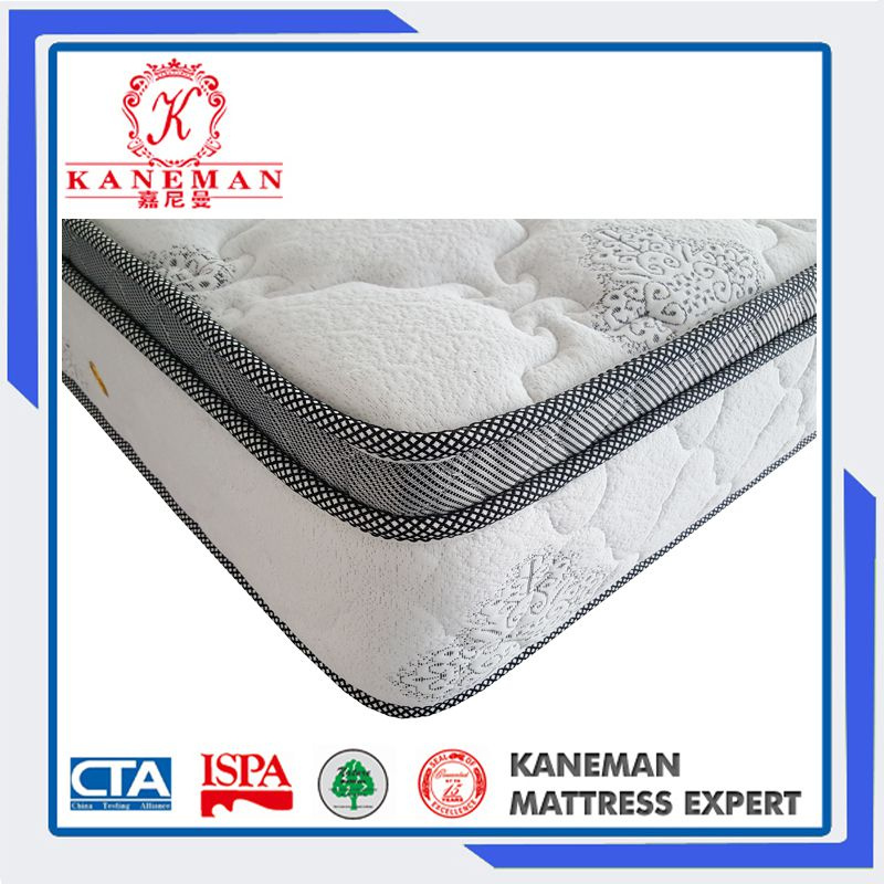 5 Star Hotel Bed Mattress Tempered Steel Spring Mattress