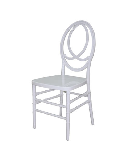 Clear Crystal Transparent PC Resin Plastic Phoenix Chair