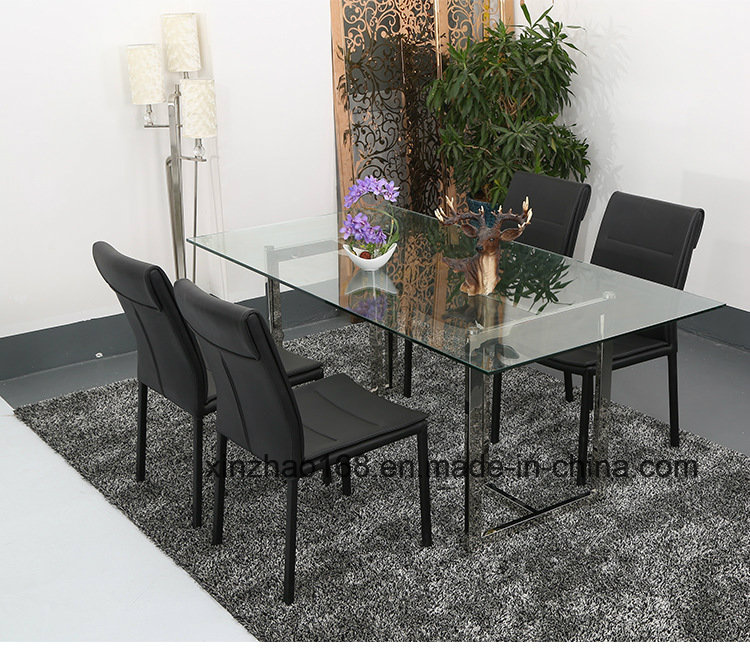 Modern Design Dining Room Furniture Mahogany Wood Dining Table