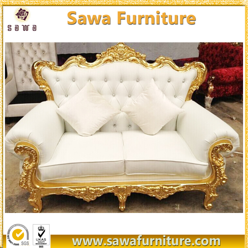 Wedding Party Event High Back Sofa in White Chair