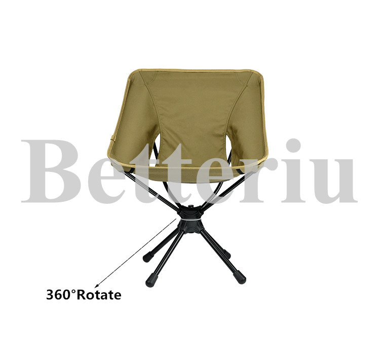 Outdoor Rotating Fishing Chair Easy Pack Camping Chair