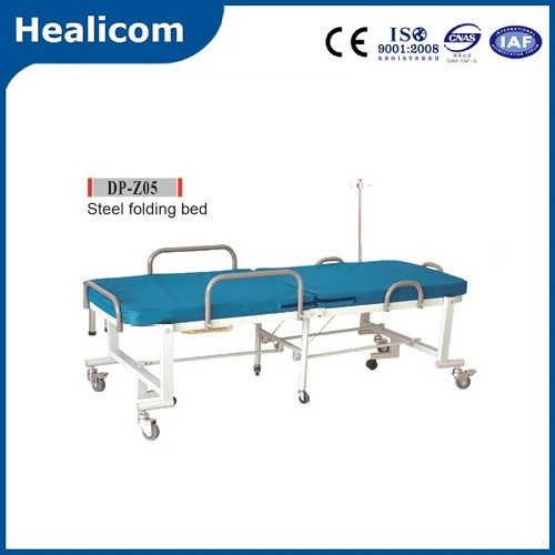 CE Approved Dp-Z05 Steel Folding Medical Bed
