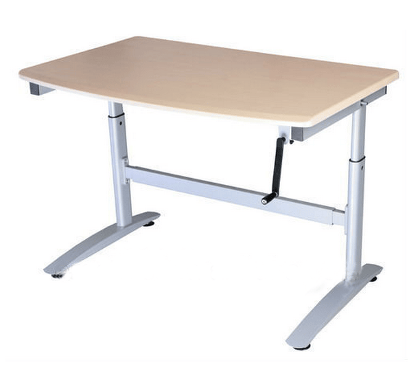 Hand Crank Heght Adjustable Computer Desk (LDG-CD202)