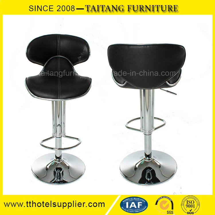 Colorful Leather Swivel Comfortable Bar Chair