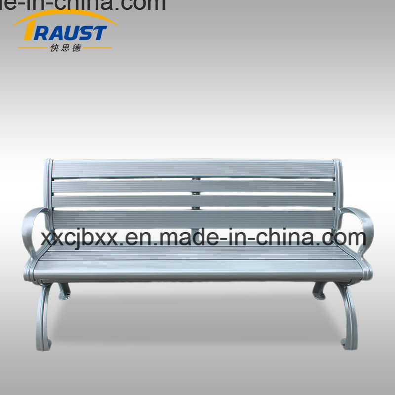 Top Quality Metal Aluminum Slat Park Benches, Patio Chair