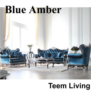 Solid Wood High End Living Room Sofa for Classic Style Decoration