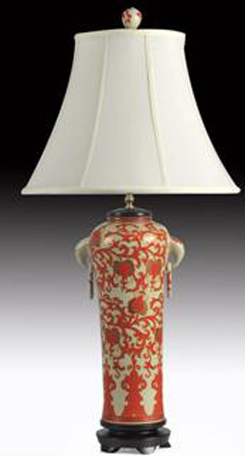 Antique Furniture Ceramic Desk Lamp