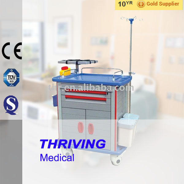 Thr-Et-85001e ABS Clinical Trolley in Hospital