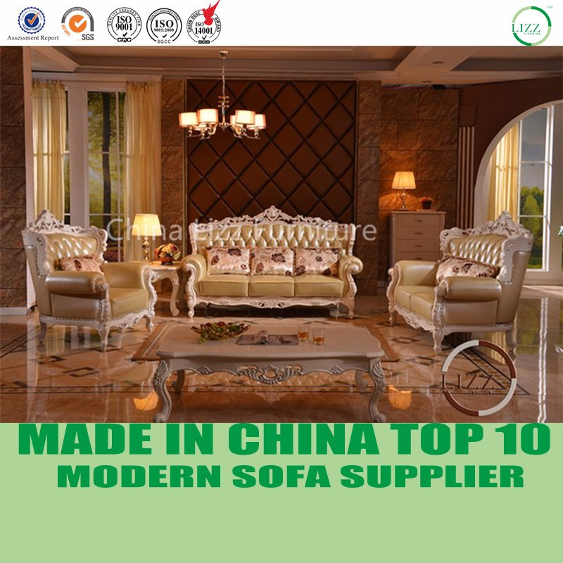 Classical Luxury Italian Leather Chesterfield Sofa