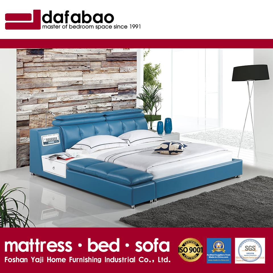 New Style Modern Tatami Leather Bed for Bedroom Use (FB8152)