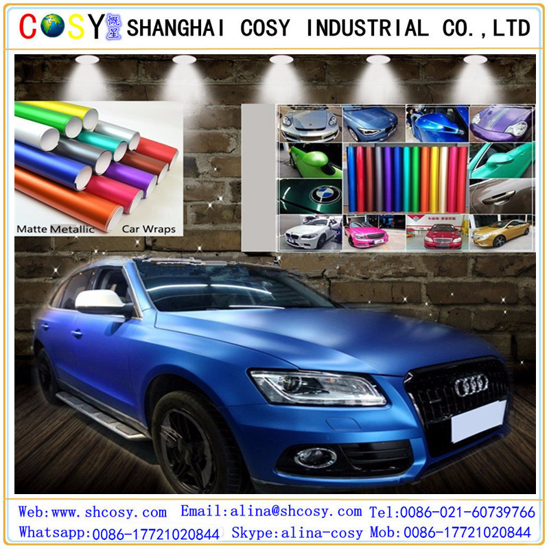 1.52*30m Matte Vinyl Sticker for Change Car's Color and Decoration