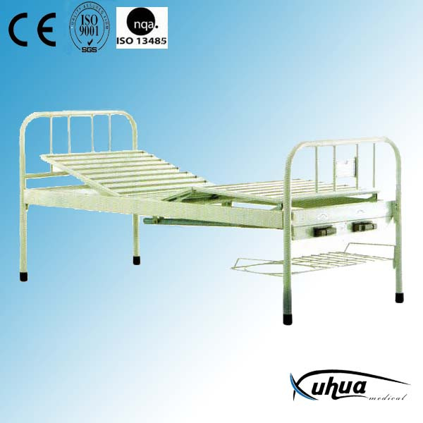 Epoxy Powder Coated Two Functions Mechanical Medical Bed (C-1)