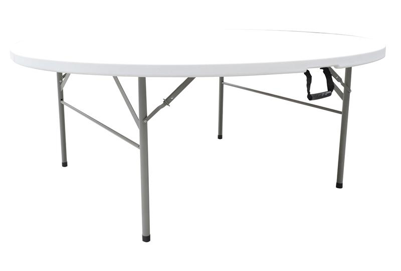 6FT Foldable Round Table, Fortable Table, Dining Table