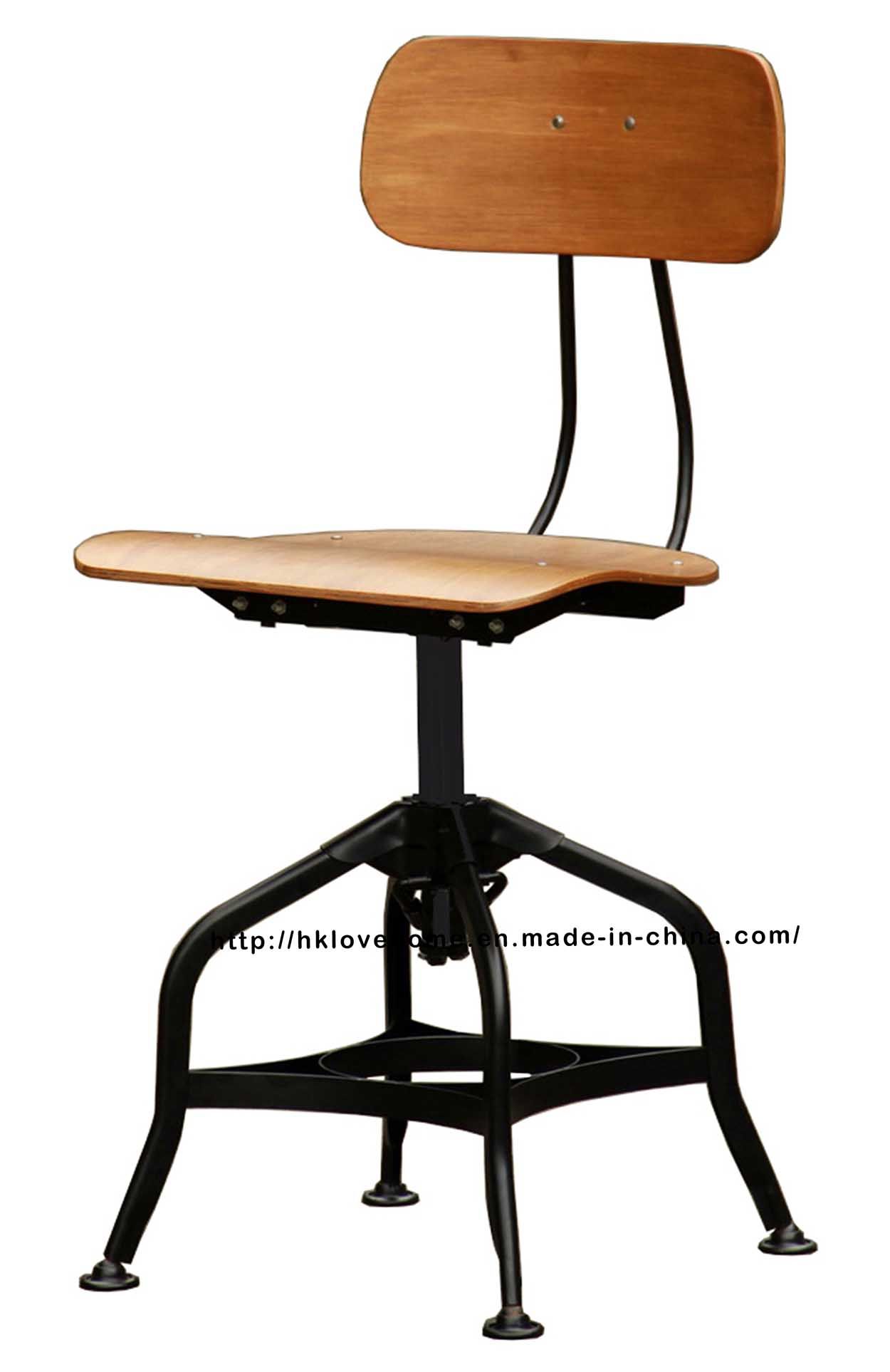 Industrial Replica Vintage Toledo Wooden Bar Stools Dining Restaurant Chairs