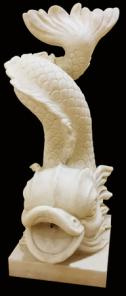Dragon Style Sandstone Sculpture Garden Statue Decorations