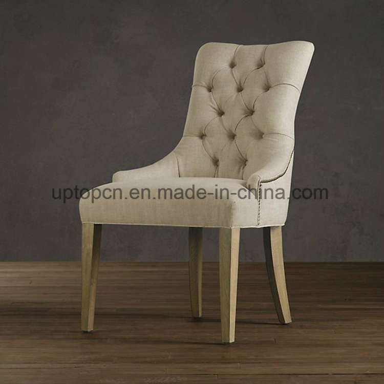 Commercial Hospitality Wooden Leather Living Room Chair (SP-HC084)