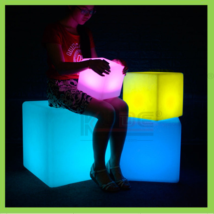 LED Furniture Shell of Cube PE Shell Rotational Moulding Shell