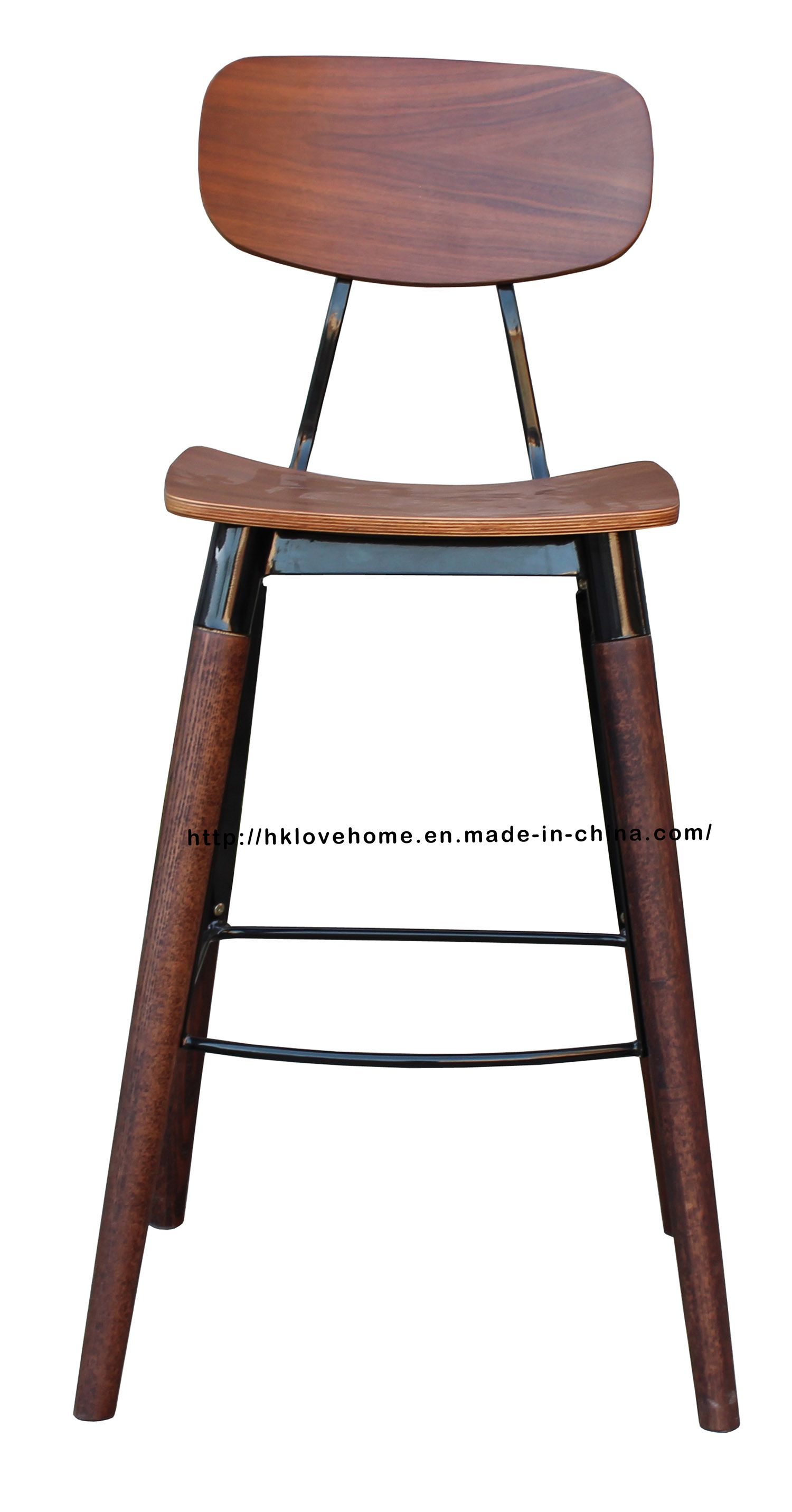 Morden Restaurant Furniture Walnut Copine Sean Dix Bar Dining Chairs