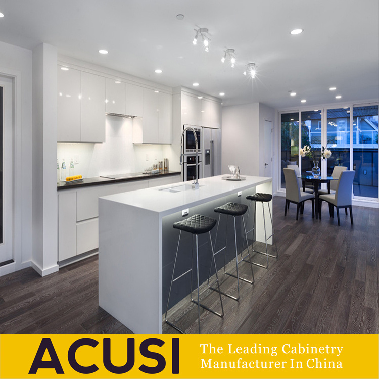 Customized Hot Sale Modern High Glossy Lacquer Kitchen Cabinets (ACS2-L169)