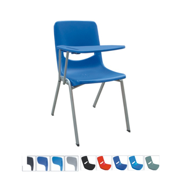 Comfortable School Chairs with Writting Board Classroom Furniture Training Chair