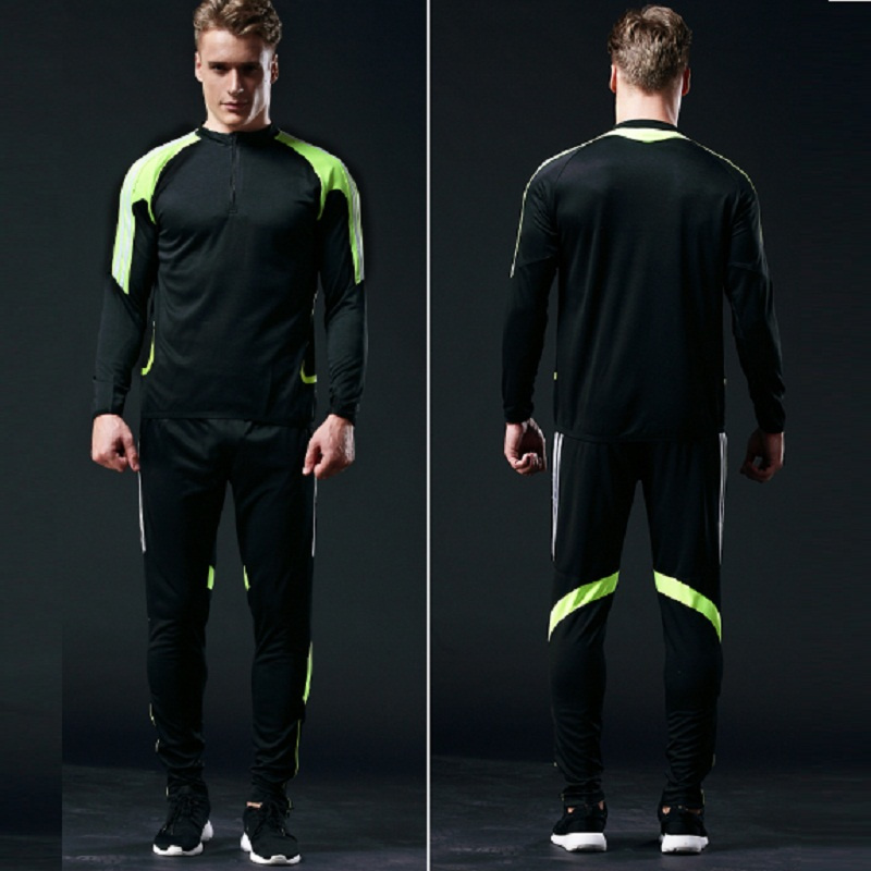 Fashion Sport Training Soccer Football Fitness Running Tracksuit