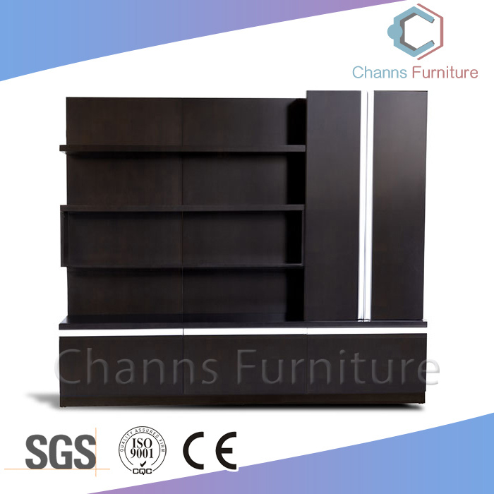 Classical Office Furniture Wooden Showcase Luxury File Cabinet (CAS-FC1808)